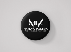 Marilyn Manson Метална значка бадж