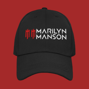 Marilyn Manson шапка със закопчалка и козирка - метъл