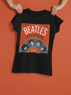 дамска тениска - The Beatles