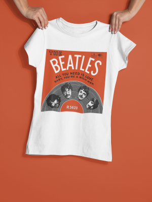 Дамска тениска - The Beatles - All You Need is Love