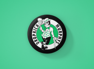 Dropkick Murphys метална значка бадж