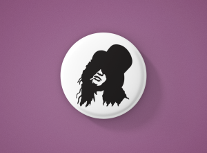 Slash метална значка бадж