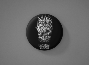 Cannibal Corpse метална значка бадж