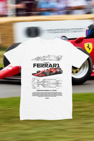 тениска булид на Ферари от F1