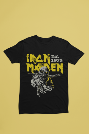 тениска Iron Maiden Vintage yellow 2 