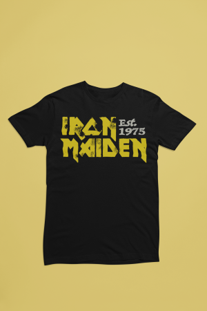 тениска Iron Maiden Vintage yellow 3