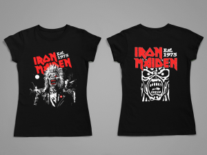 teniska Iron Maiden - 1975 vintage