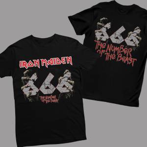 teniska Iron Maiden - 666