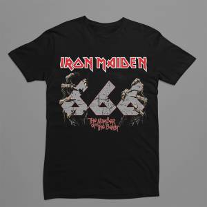teniska Iron Maiden - 666 - front