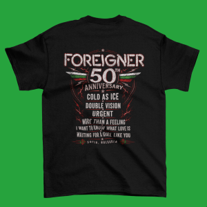 teniska za koncerta w Sofia - Foreigner