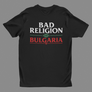 liceva chast teniska na Bad religion Bulgarian fist