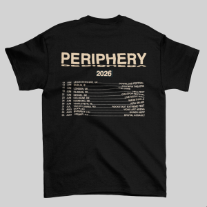 Periphery - Europe Tour 26 gryb teniska