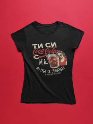 дамска фланелка Coca Cola