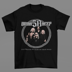 Uriah Heep - 50 тениска за концерт