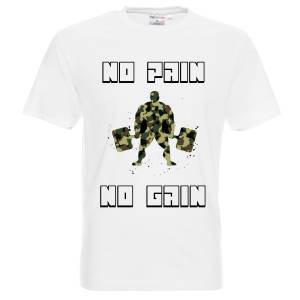 No pain No gain camouflage