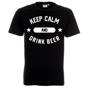 Keep Calm drink beer