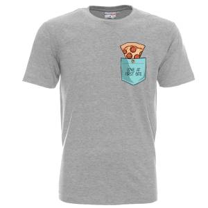 Тениска с джоб Пица
