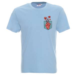 Тениска с джоб Сърце 