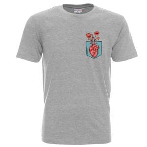 Тениска с джоб Сърце 