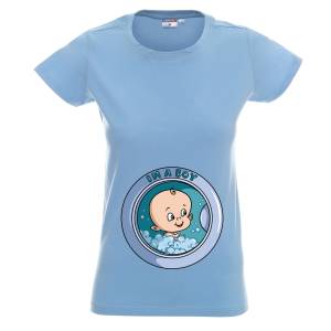 Тениска за бременни Its a boy - Момче е 