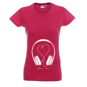 Тениска за бременни Pure love  - Чиста любов