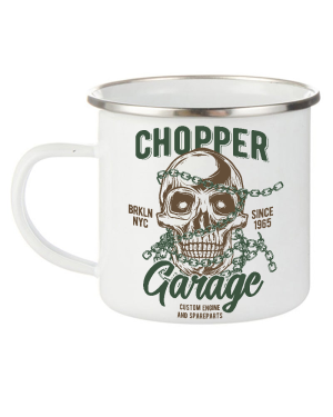 Мото метално канче Chopper Garage