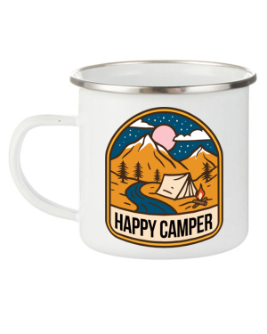 Метално канче Happy Camper