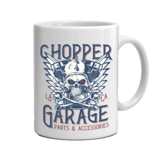 Мото чаша за кафе - Chopper Garage