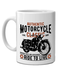 Мото чаша за кафе - Authentic Motorcycle