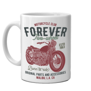 Мото чаша за кафе - Forever Two Wheel