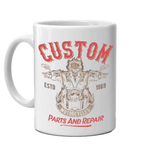 Мото чаша за кафе - Custom Parts and repair