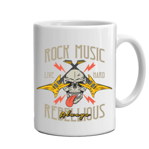 Рок чаша за кафе - Rock Music Rebellious