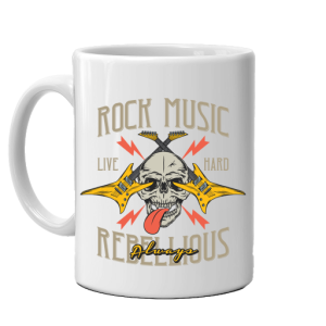 Рок чаша за кафе - Rock Music Rebellious
