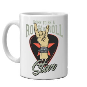 Рок чаша за кафе - Born to be a star