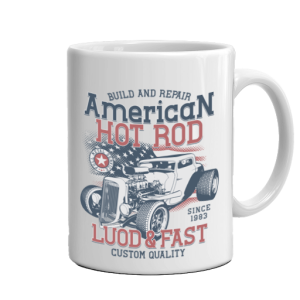 Чаша с кола за кафе - American Hot Rod