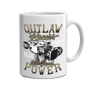 Чаша с кола за кафе - Outlaw Racers