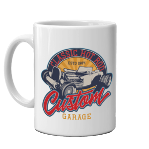 Чаша с кола за кафе - Custom Garage