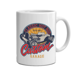 Чаша с кола за кафе - Custom Garage