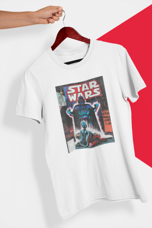 Star Wars Dart Weider тениска с щампа