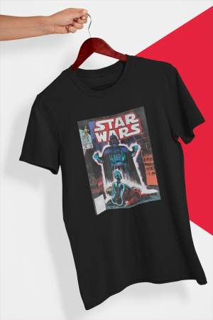 Star Wars Dart Weider тениска с щампа