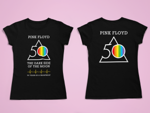 Дамска тениска Pink Floyd 50 годишнина