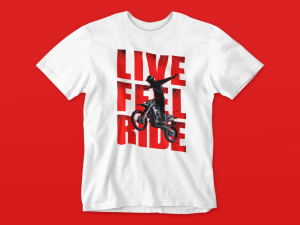 Тениска Кросов мотор Live Feel Ride