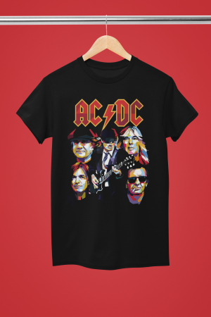 AC DC - Rock band Tениска 