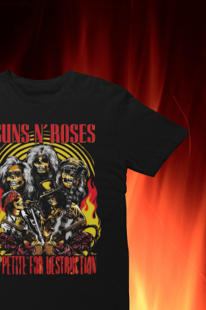 тениска Guns N Roses Destruction