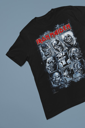 Тениска Iron Maiden - Black & White