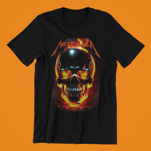 тениска Metallica Fire Skull