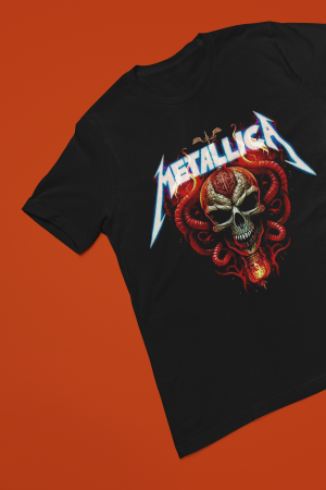 тениска Metallica Fire