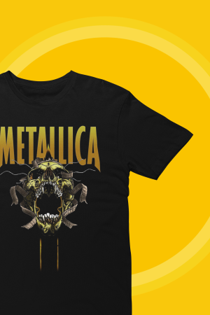 тениска Metallica Half Tone