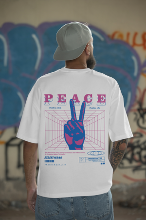 Oversized тениски - Peace