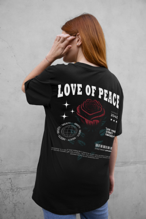 Oversize тениска • Love of Peace